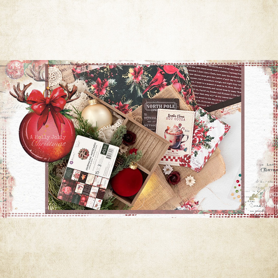 Journaling Notecards 10x15 cm - Prima - From the North Pole