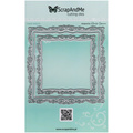 Wykrojnik do papieru - Scrapandme - tło kartki kwadratowej 033