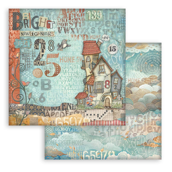 Zestaw papierów do scrapbookingu 20x20 - Furry Friends - Stamperia