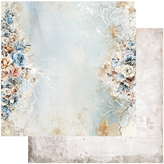 Zestaw papierów 20x20 - Alchemy of Art - In shades of blue