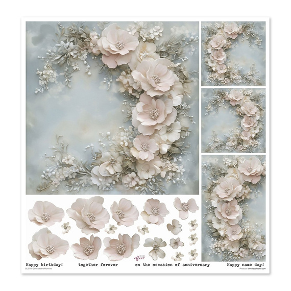 Zestaw papierów do scrapbookingu 30x30 - Celebrate the Moments - Itd Collection
