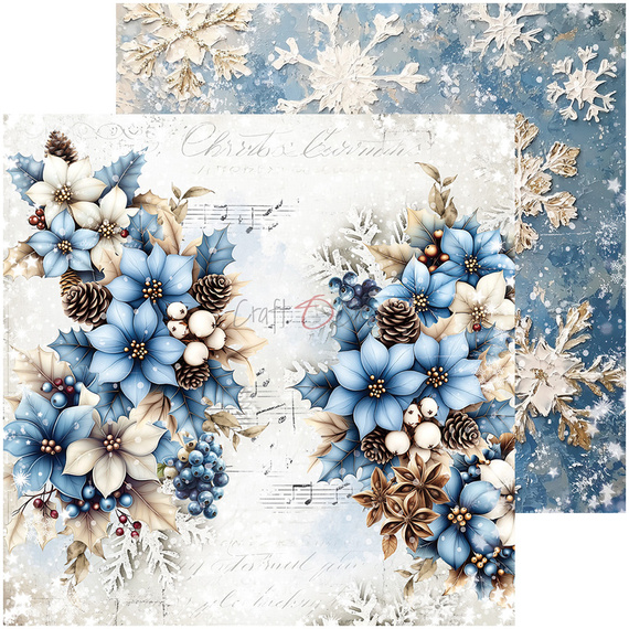 Zestaw papierów do scrapbookingu 20x20 - Craft o'clock - Jolly Season