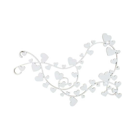 Tekturka - Dużo miłości - Mnóstwo serc - Kreatywna Pracownia