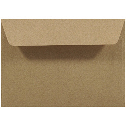 Koperta C7 NK EKO Kraft brązowa 100g