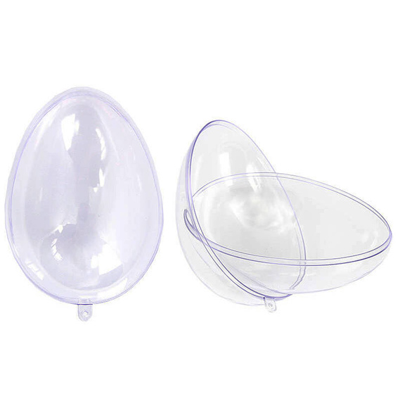 Jajko plastikowe akrylowe 10 cm