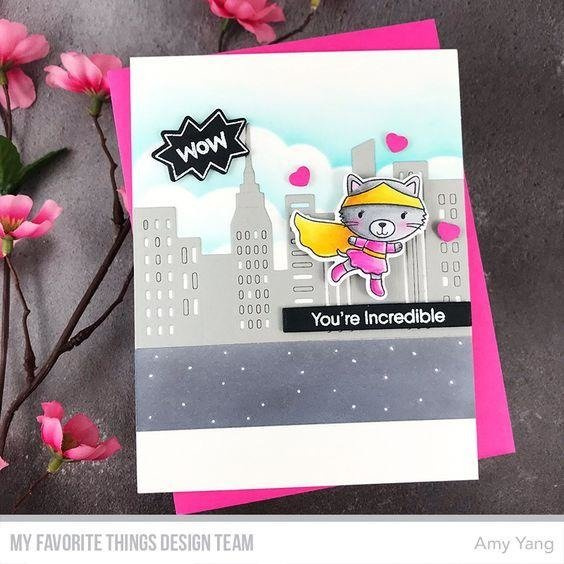 Stempel - My Favorite Things - Super Cat kotki superbohaterowie