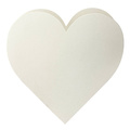 Baza serce - krem 14x14 - Rzeczy z papieru