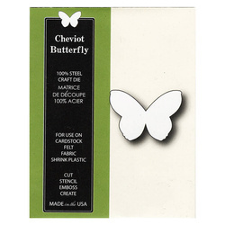 Wykrojnik - Poppystamps - Cheviot Butterfly - motyl