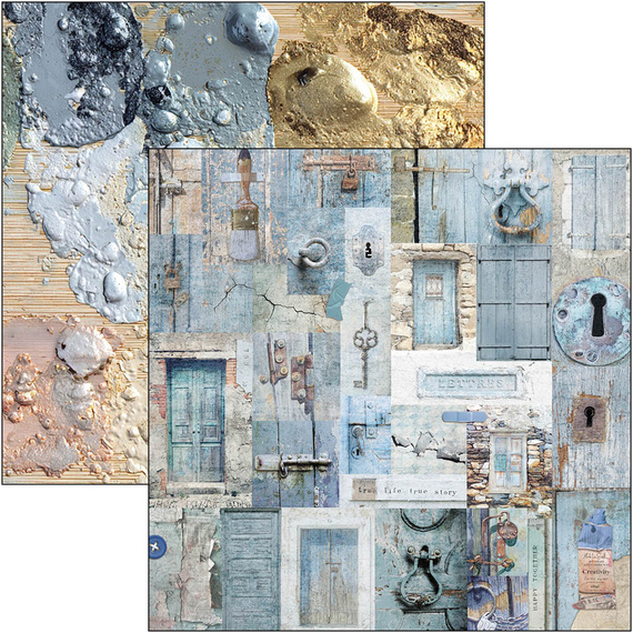 Zestaw papierów 20x20cm - Ciao Bella - An artist journey