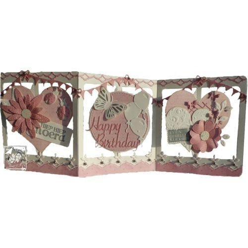 Wykrojnik - Joy!Crafts - 6002/0556 ramka obrotowa serce