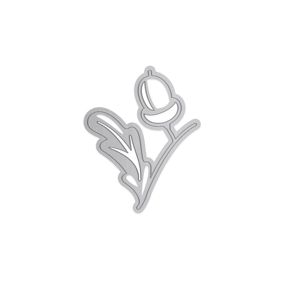 Wykrojnik - Tonic Studios - Acorn Sprig - gałązka żołądź liść dębu