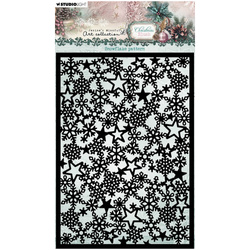 Maska mix media - StudioLight - Snowflake pattern