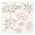 Tekturka - Fern - Fern Flowers - kwiaty paproci