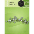 Wykrojnik - Poppystamps - Berry Branch jemioła