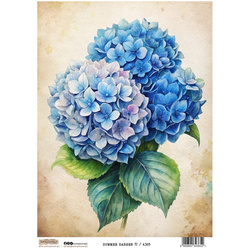 Papier ryżowy A4 - Scraplove - Letni Ogród - Summer Garden 17