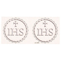 Tekturka - Tatting Communion - Hostia duża 02 - Scrapiniec