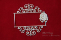 Tekturka Ramka szyld zegar - Park Avenue sign frame clock SC