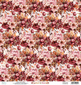 Papier do scrapbookingu 30x30 - Mintay - Rust & Rose 05