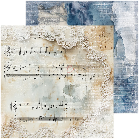 Zestaw papierów do scrapbookingu 20x20 - Craft o'clock - Melody of My Soul - BASIC