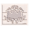 Tekturka Royal mały dekor z rameczką / small frame - Scrapiniec