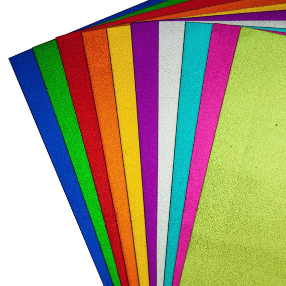 Pianka metalizowana A4 10 kolorów