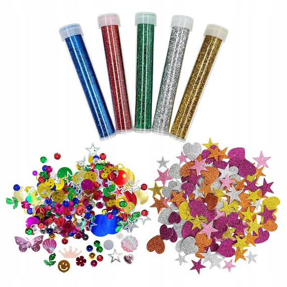 Zestaw kreatywny do prac plastycznych dla dzieci