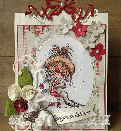 Wykrojnik - Marianne Design - Folding Die Bow - kokarda brzegowa