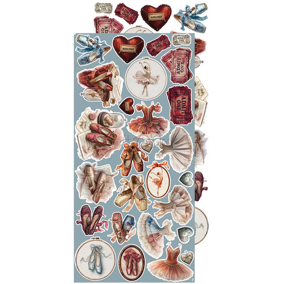 Zestaw dodatków do scrapbookingu - Craft o'clock - Timeless Grace - Timeless