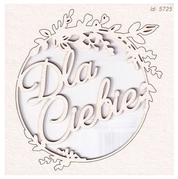 Tekturka Hi Summer Frame 02 Wishes - Dla Ciebie  - Scrapiniec