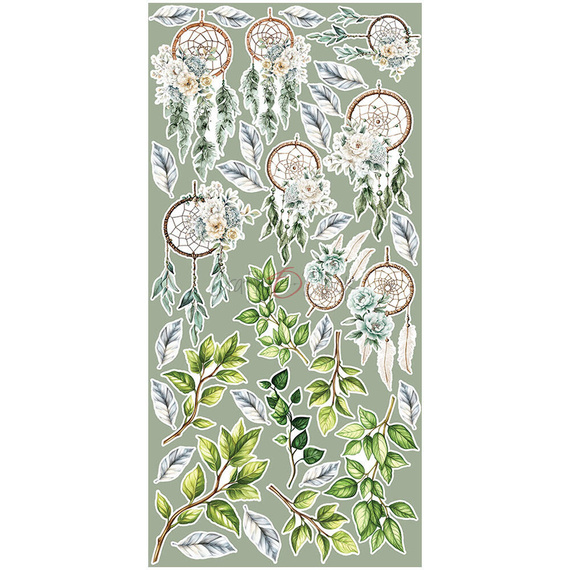 Cherished Memories zestaw dodatków do scrapbookingu - Craft o'clock - Flowers