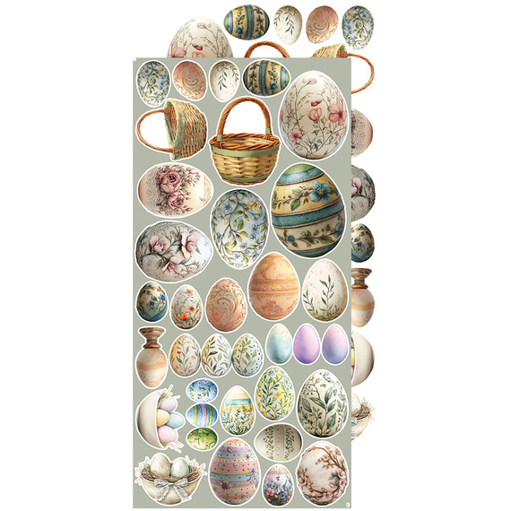 Zestaw dodatków do scrapbookingu - Craft o'clock - Spring in Love - mix 01