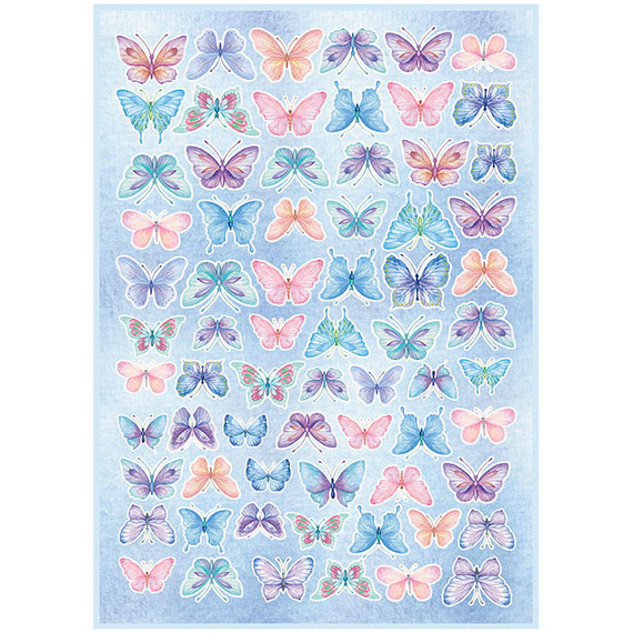 Zestaw papierów bazowych do scrapbookingu A4 - SCRAP 8 - Śpij maleństwo, śpij