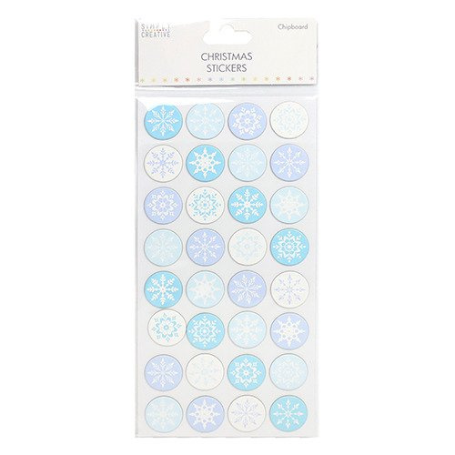 Naklejki tekturowe - Simply Creative - Snowflakes śnieżynki