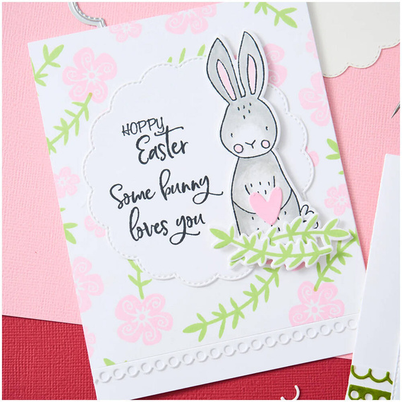 Stempel Sizzix - Bunny Bits & Blooms