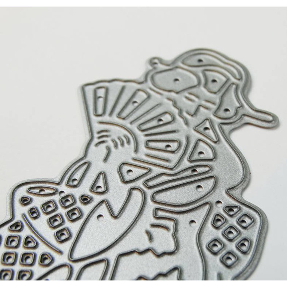 Wykrojnik - Tattered Lace - Oriental Lady gejsza geisha