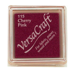 Tusz pigmentowy Tsukineko VersaCraft Small do tkanin, skóry, papieru - Cherry Pink - 115