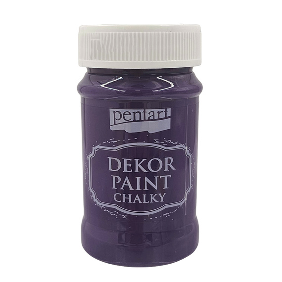 Farba kredowa Dekor Paint biskupi fiolet - bishop purple 100ml - Pentart