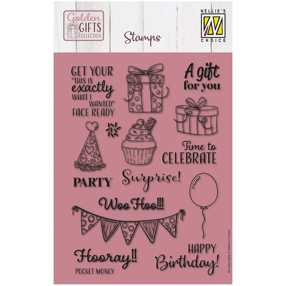 Stempel - Nellie`s - NSCS028 urodziny prezenty