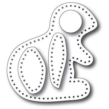 Wykrojnik - Memory Box - Plush Spring Bunny 99322 zajączek