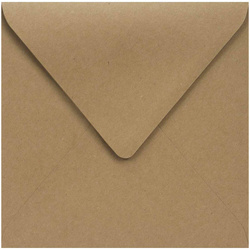Koperta gładka ekologiczna K4 15,5 NK EKO Kraft delta brązowa 100g
