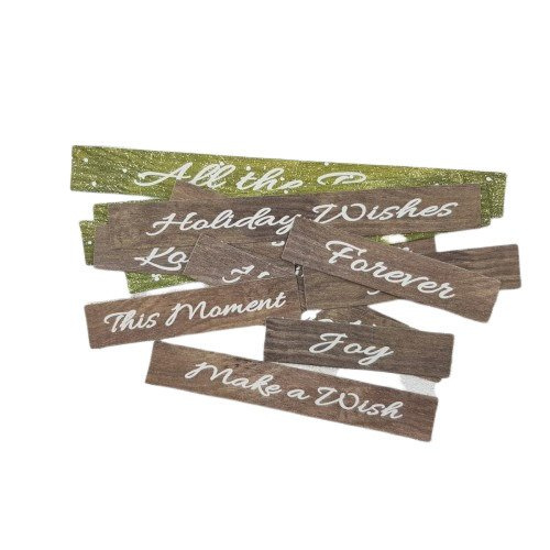 Napisy die cuts - Craft o'clock - My Christmas Wish