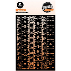 Maska mix media - StudioLight - Rulers Background linijki