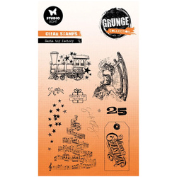 Stempel przezroczysty - StudioLight - Santa toy factory