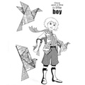 Stempel A6 - Carabelle Studio - A little boy Mały Książe