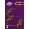 Wykrojnik do papieru - Hot Off The Press - Oval Fairies ramka wróżki