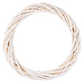 Wianek wiklinowy jasny 30 cm