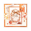 Zestaw papierów i elementów do scrapbookingu A5 - Fall into autumn