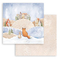 Zestaw papierów do scrapbookingu 30x30 - Stamperia - Winter Valley