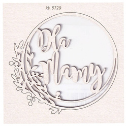 Tekturka Hi Summer Frame 03 Wishes - Dla Mamy  - Scrapiniec