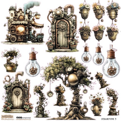 Naklejki papierowe - ScrapLove - Steampunk 5